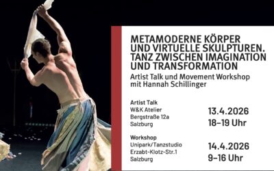 Artistic Talk und Workshop mit Hannah Schillinger