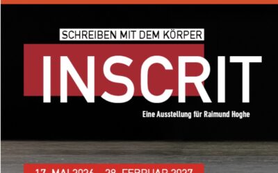 Schreiben mit dem Körper: eine Ausstellung für Raimund Hohge